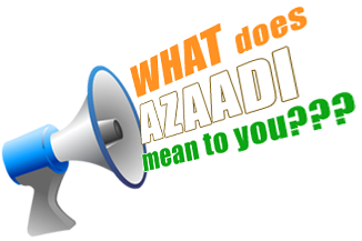 What does azaadi mean to you?